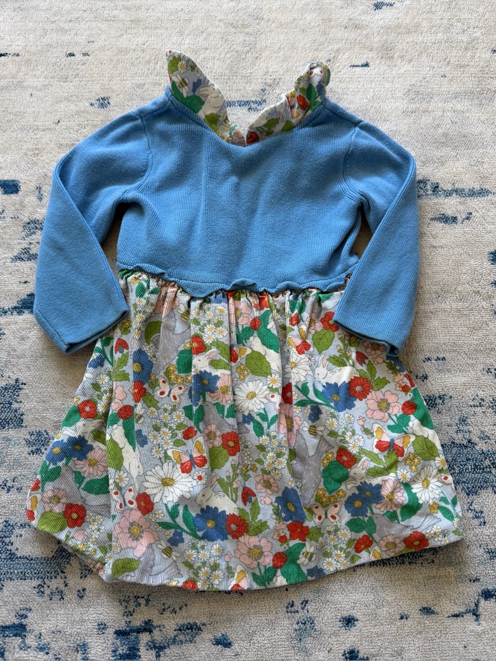 Baby Boden Peter Pan Collar Dress 18-24 Months